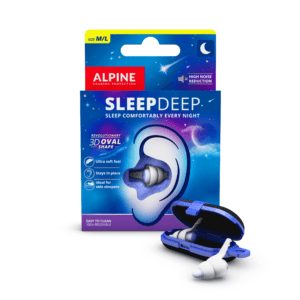SleepDeep &ouml;ronproppar i deras etui