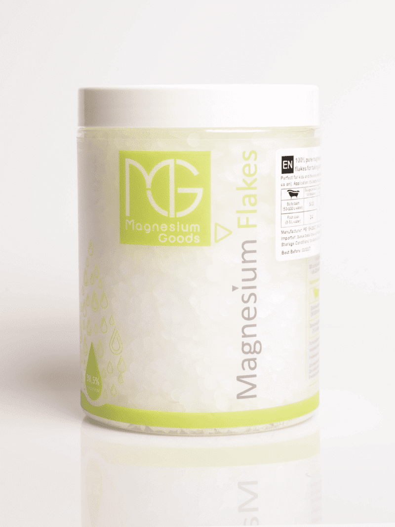 Magnesiumflingor för bad 800 gram