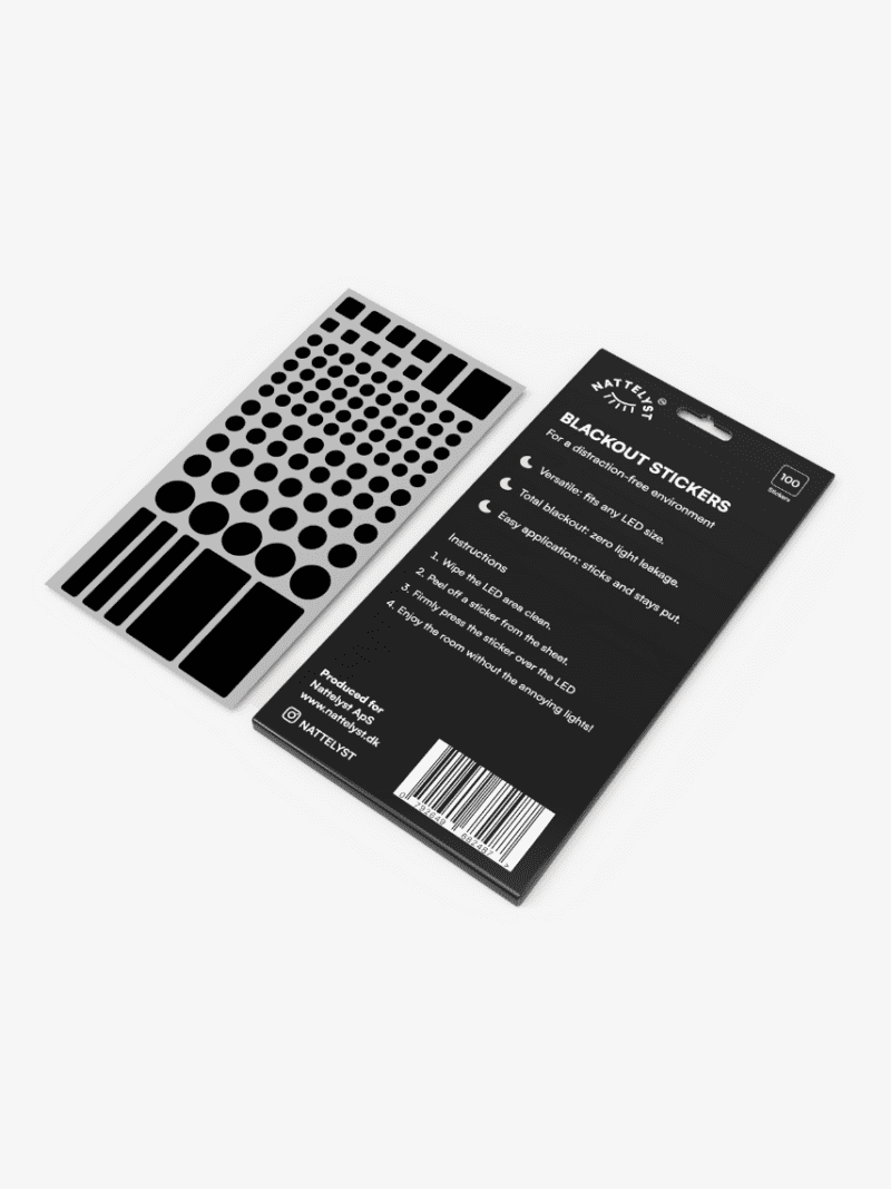 Blackout Stickers Bagside