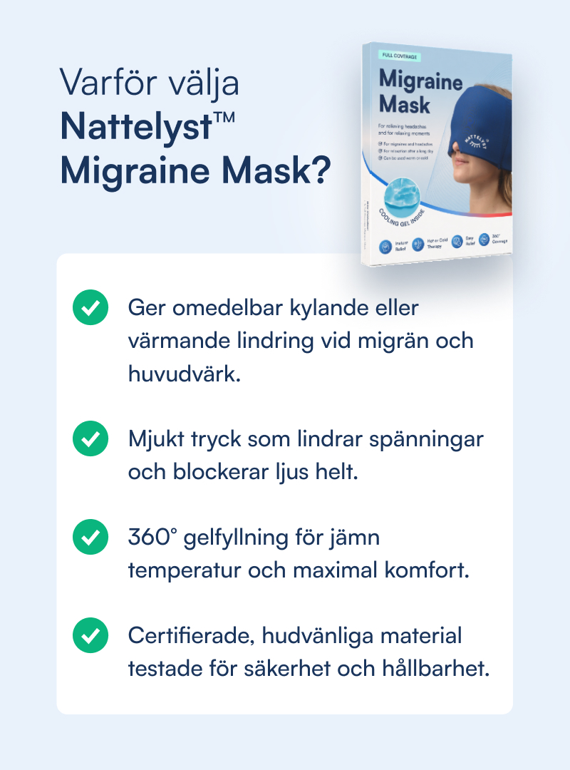 Full Coverage Migraine Mask Nattelyst™