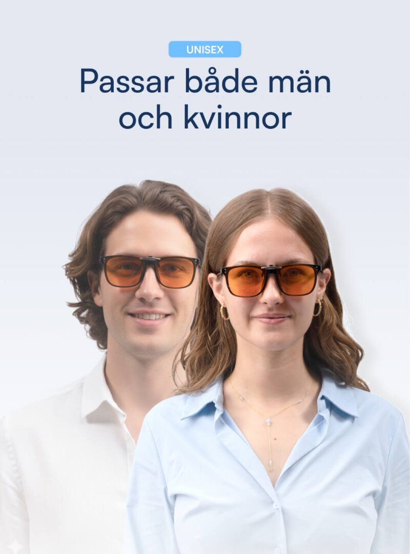 Clip On® – Glasögon mot blått ljus